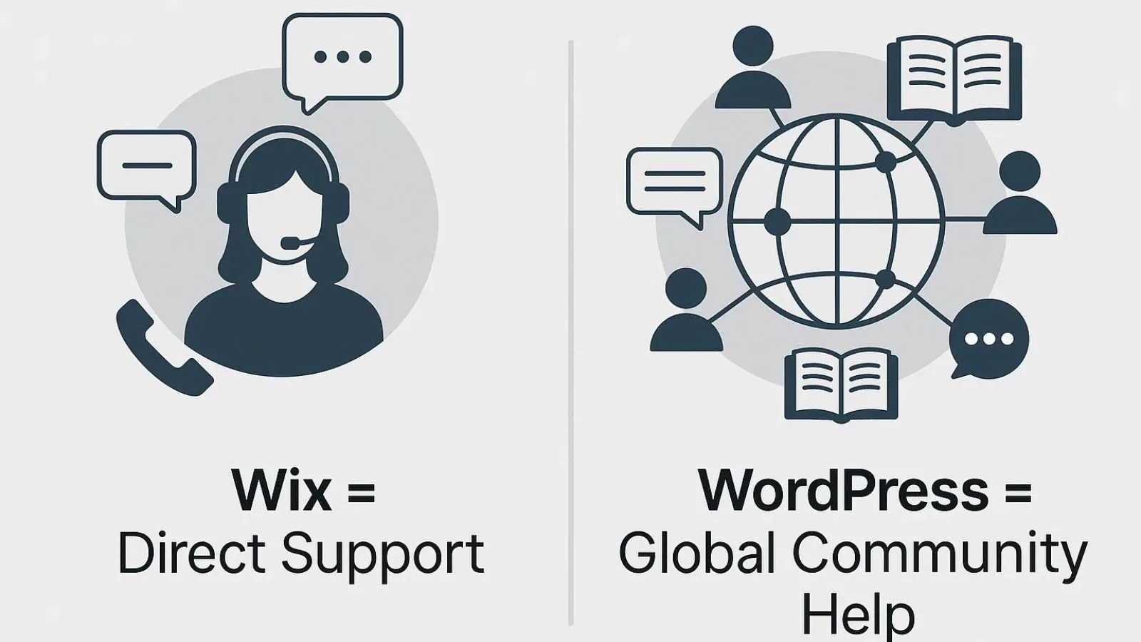 Community & Support Wix vs WordPress Community-Support-Wix-vs-WordPress