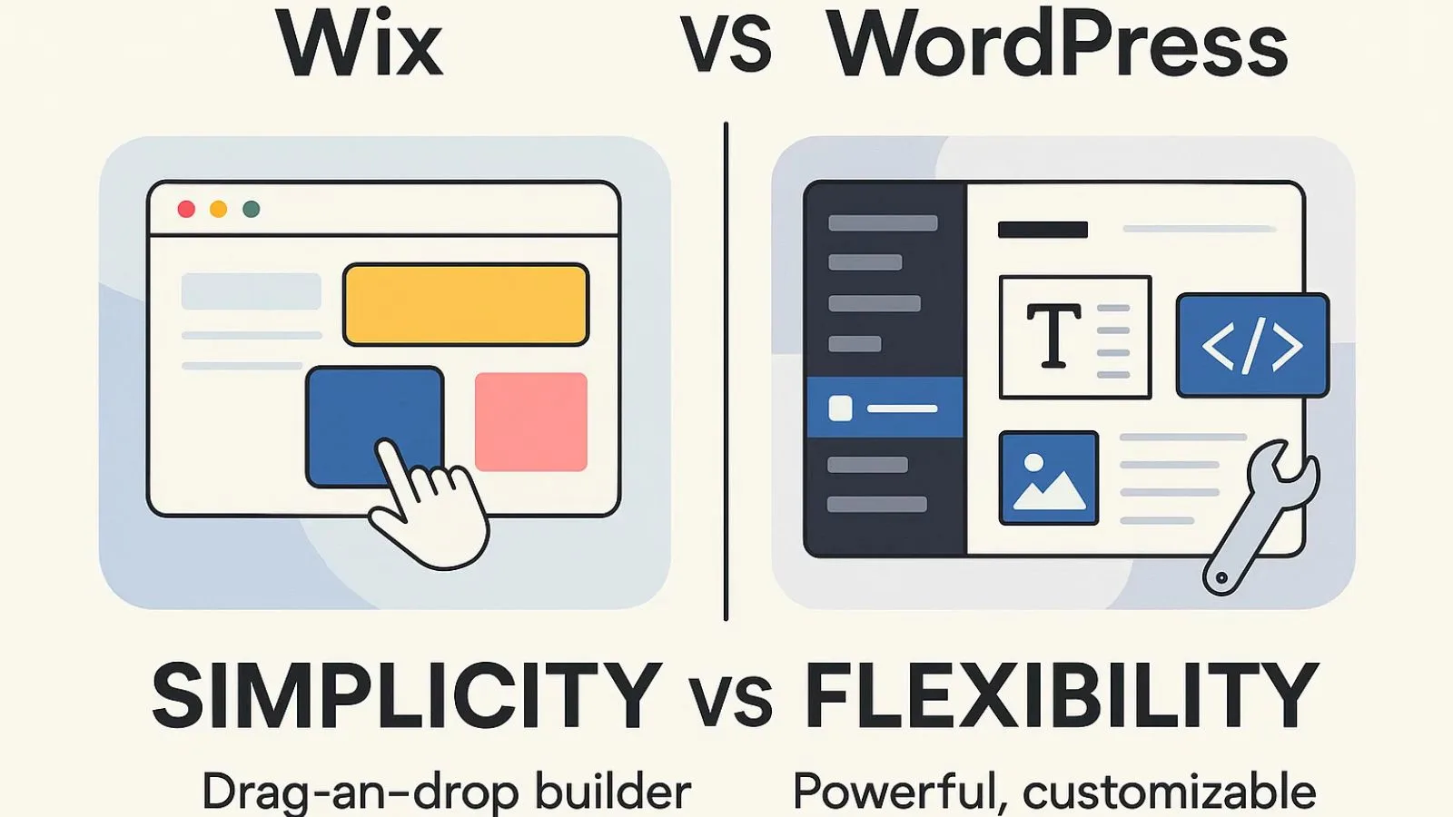 What is Wix vs WordPress What-is-Wix-vs-WordPress