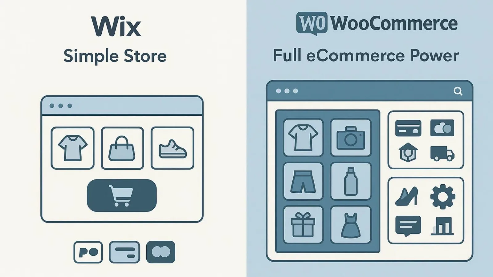 eCommerce Options eCommerce-Options-Wix-vs-WordPress