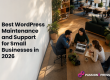 Best WordPress Maintenance and Support for Small Businesses in 2026